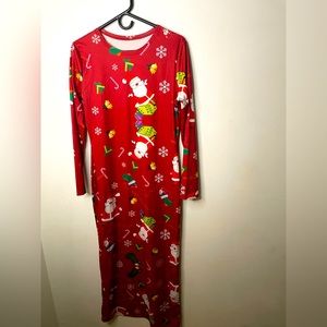 Women Red Christmas dress, size XL